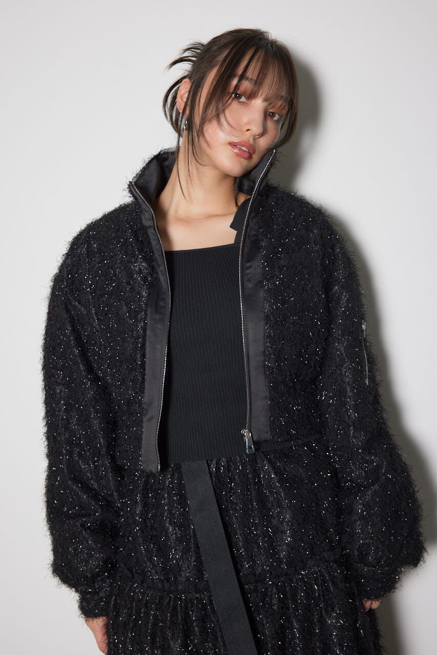 rienda「ニュアンスバリエーションブルゾン」|ブルゾン・スタジャン|