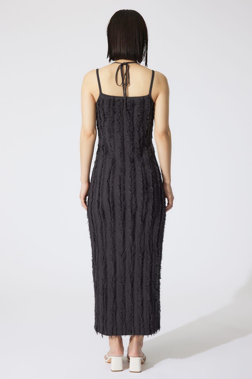 rienda「フリンジタイトニットワンピース」|ワンピース|