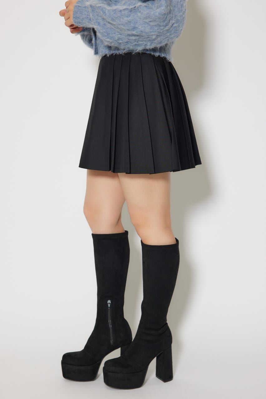 rienda「プリーツジャストウエストスカート」|スカート|