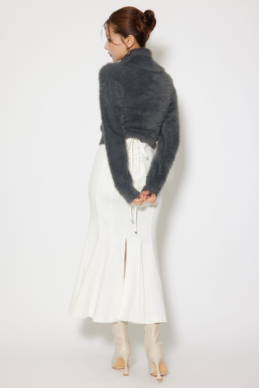 rienda「バックレースアップデザインマーメイドスカート」|スカート|