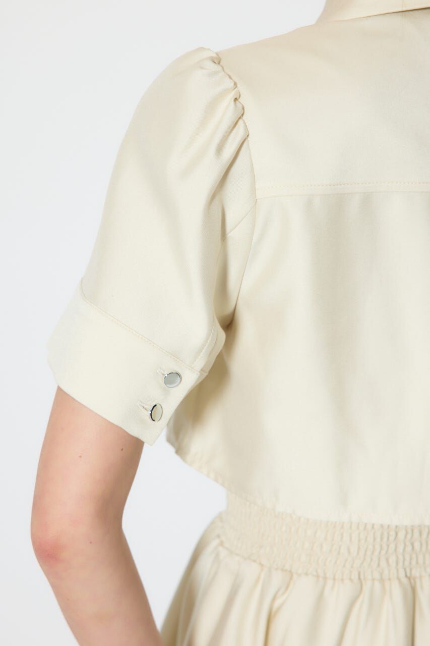 rienda「バストディティールフレアミニワンピース」|ワンピース|