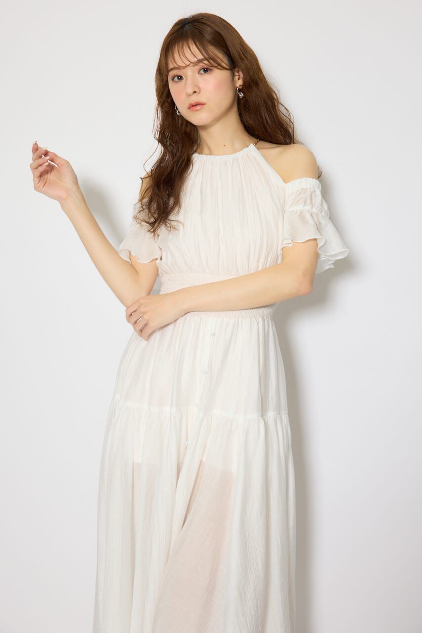 rienda「2WAYホルターネックロンパース」|ワンピース|