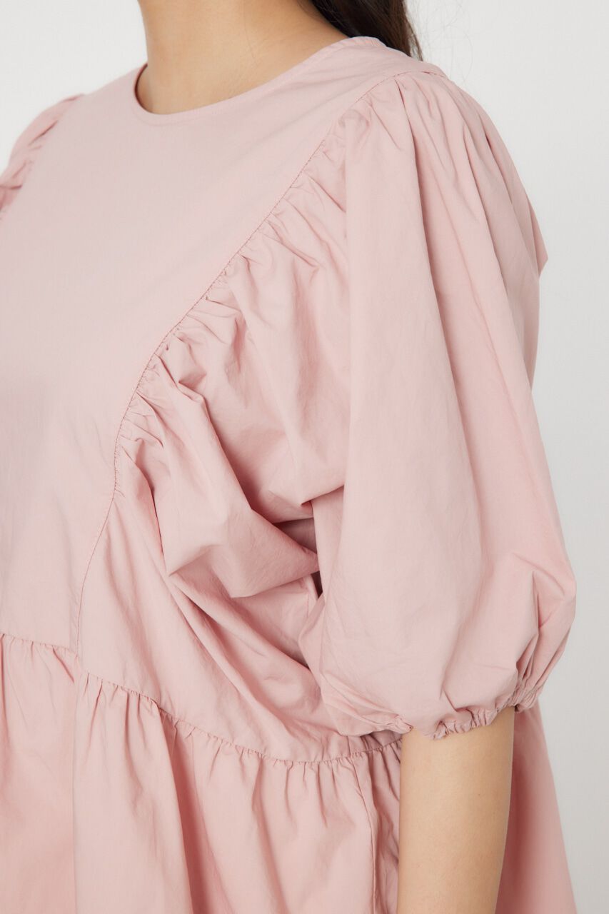 RODEO CROWNS「袖ボリュームペプラムトップス」|シャツ・ブラウス|