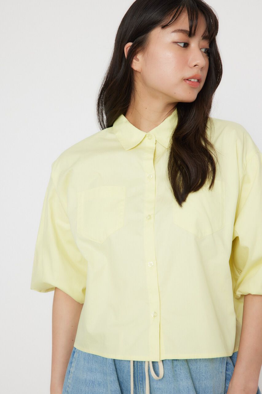 RODEO CROWNS「バルーンスリーブショートシャツ」|シャツ・ブラウス|