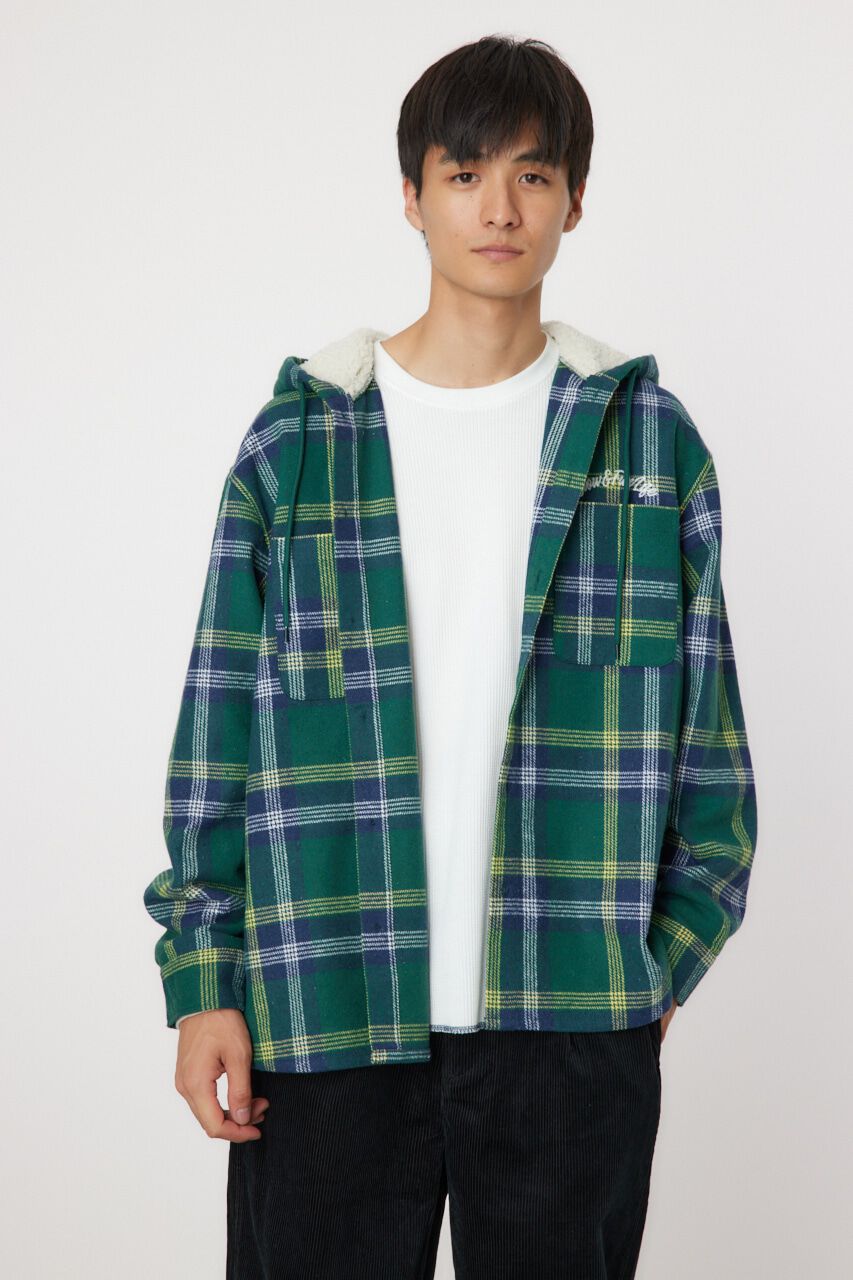 RODEO CROWNS「boa hooded シャツ」|シャツ・ブラウス|