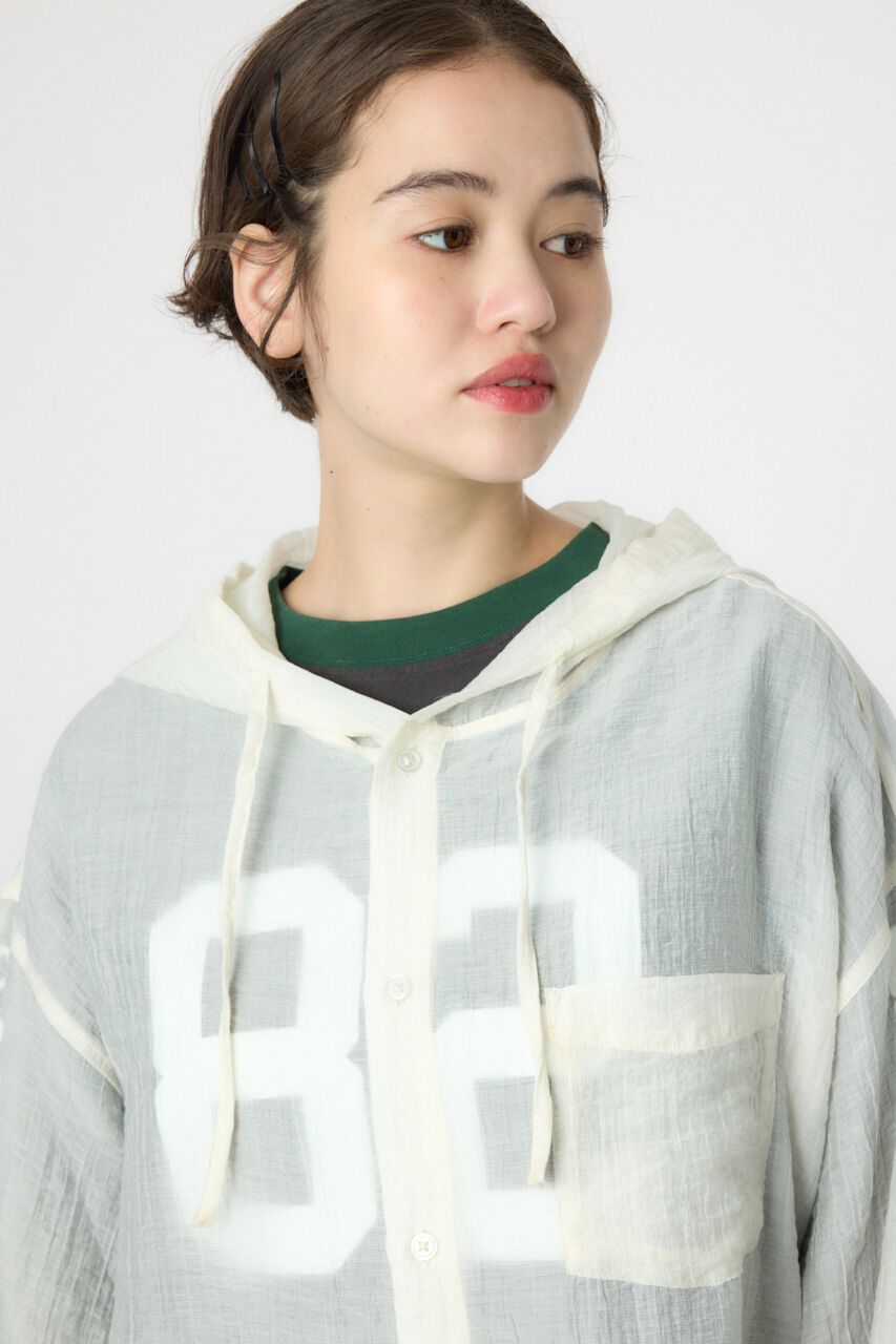 RODEO CROWNS「ワッシャーフーディーシャツ」|シャツ・ブラウス|