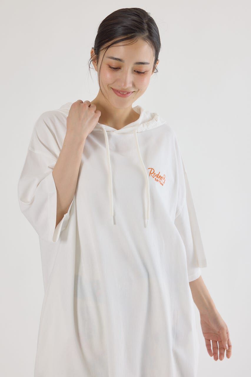 RODEO CROWNS「RCSロゴパーカーワンピース」|ワンピース|