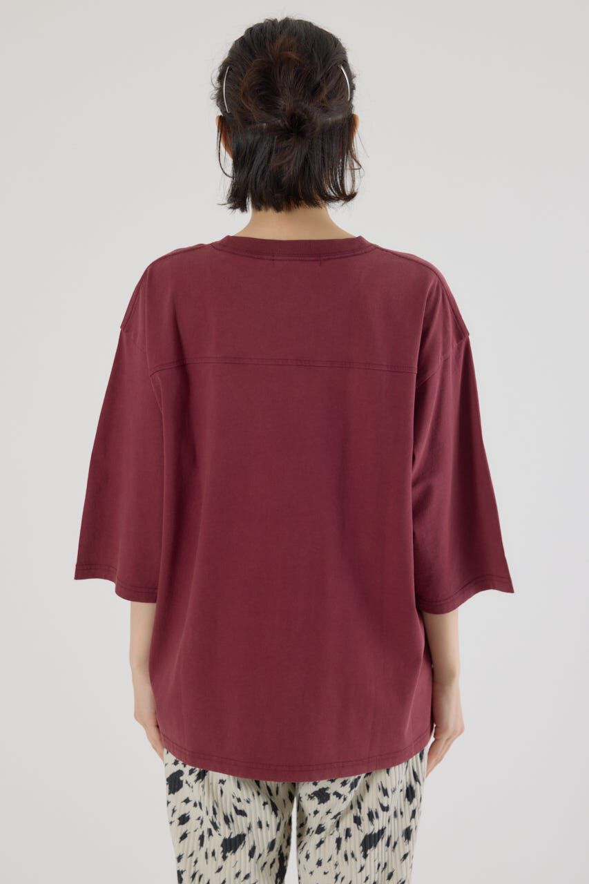 RODEO CROWNS「メッセージ5分袖Tシャツ」|Tシャツ・カットソー|