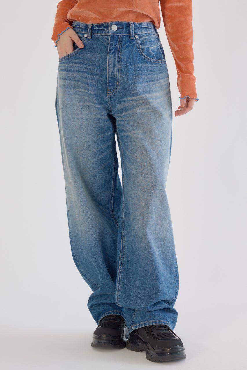 RODEO CROWNS「ワイド ルーズデニム」|デニム|