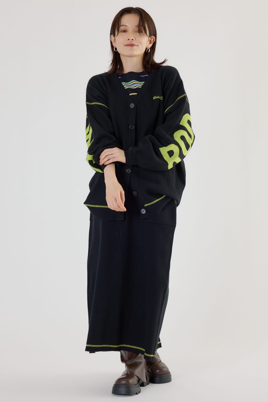 RODEO CROWNS「スウェットライクロゴカーディガン」|カーディガン|