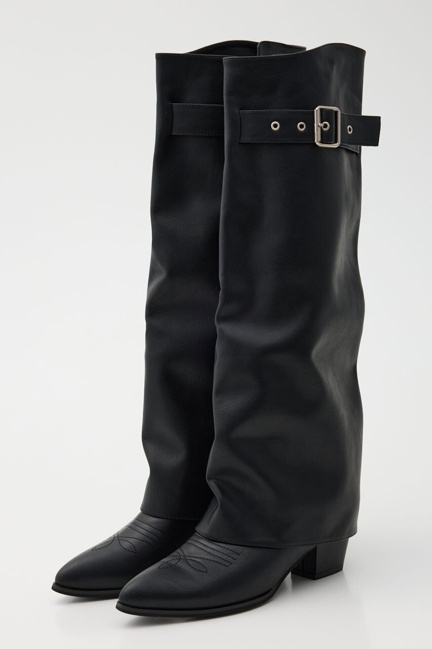 RODEO CROWNS「2WAY ロングブーツ」|その他|BLK