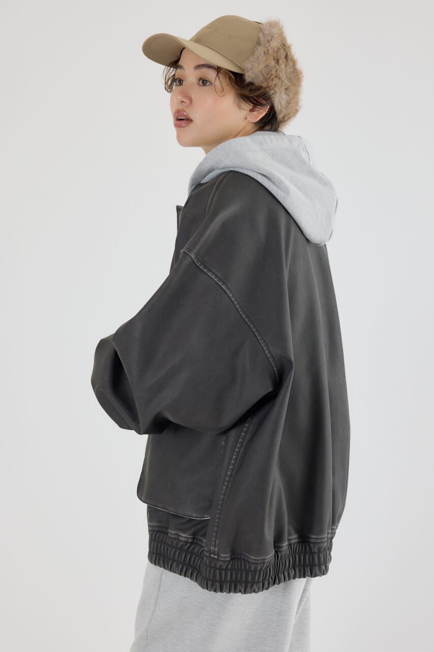 RODEO CROWNS「ヴィンテージフェイクレザーブルゾン」|その他|