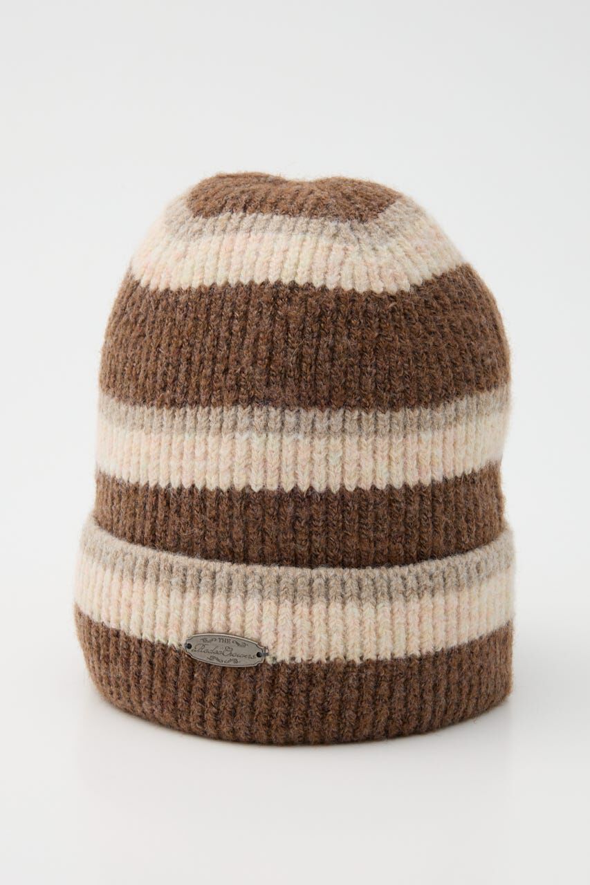 RODEO CROWNS「ボーダーモヘアニットビーニー」|その他|