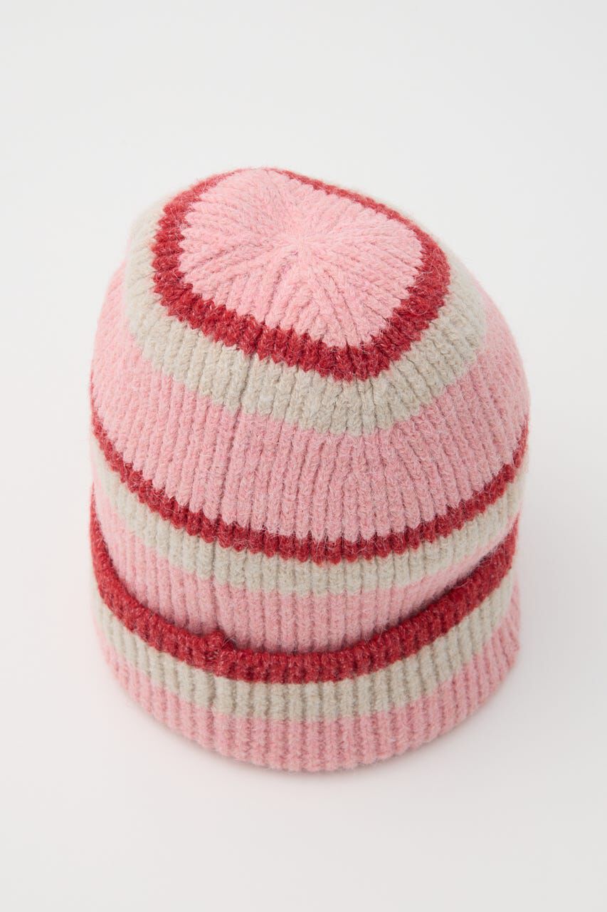 RODEO CROWNS「ボーダーモヘアニットビーニー」|その他|