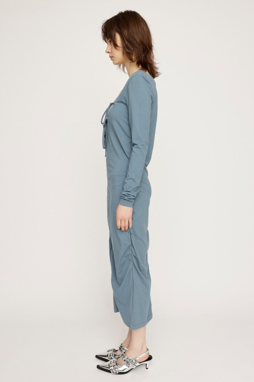 SLY「SHIRRING RIBBON 2WAY ワンピース」|ワンピース|