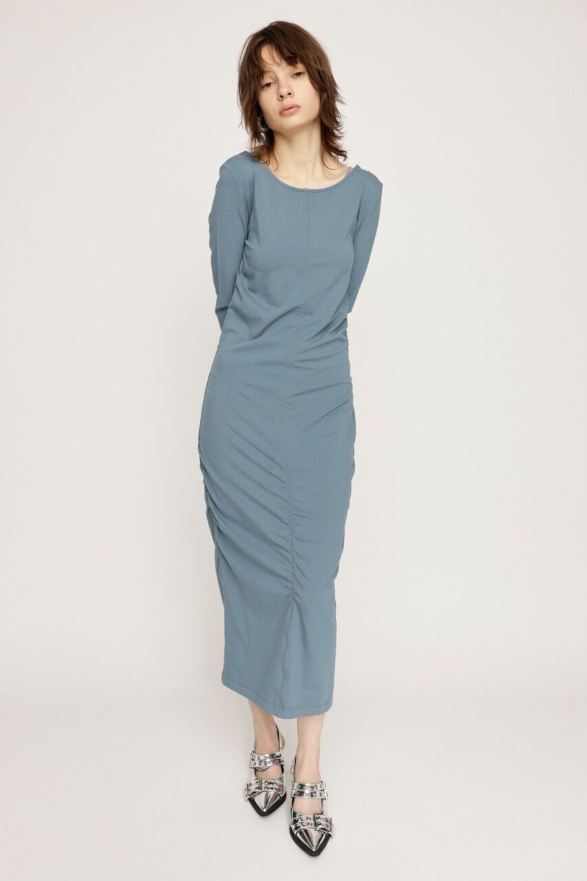 SLY「SHIRRING RIBBON 2WAY ワンピース」|ワンピース|