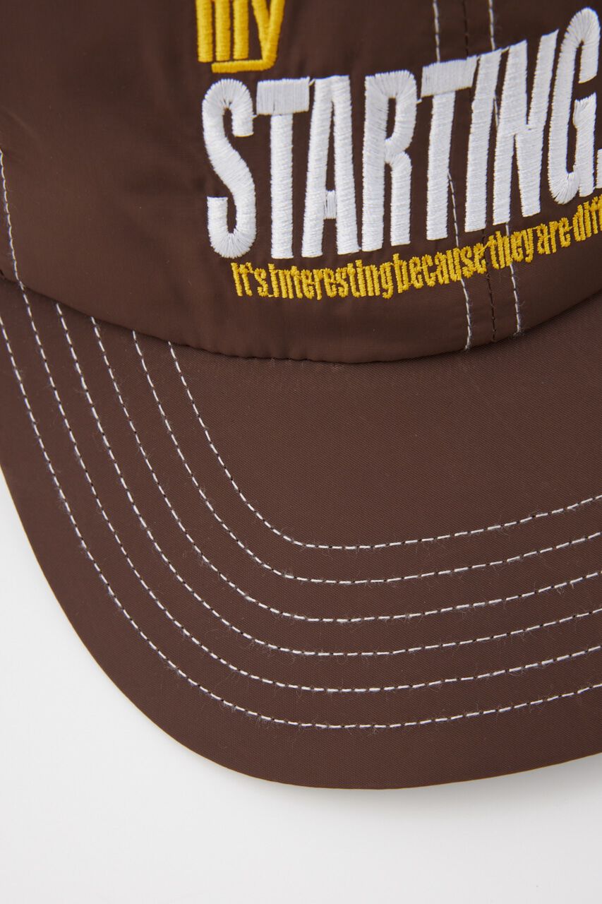 SLY「BI COLOR STITCH LOGO キャップ」|その他|