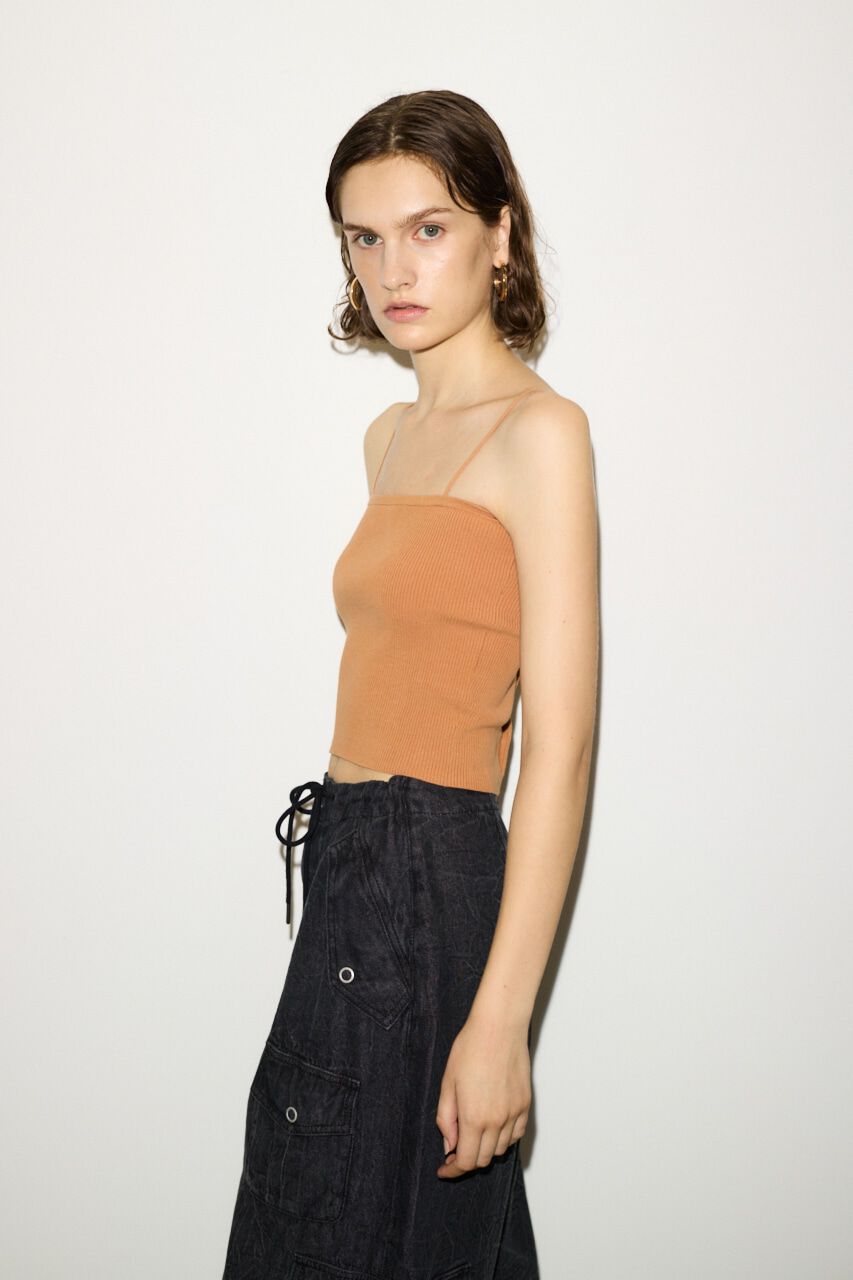SLY「2WAY KNIT BANDEAU」|キャミソール|