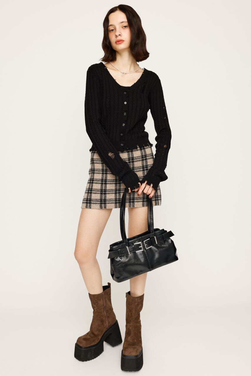 SLY「V／N CRASH 2P トップス」|ニット・セーター|