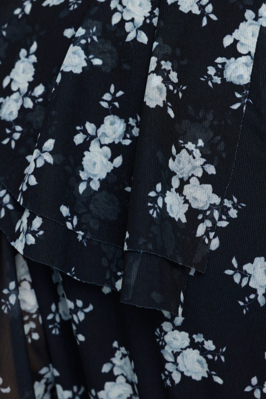 SLY「SHEER FRILL L／ドレス」|ワンピース|