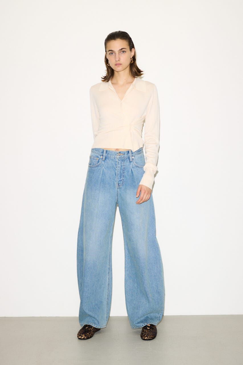 SLY「KNIT POLO 2WAY HG カーディガン」|カーディガン|