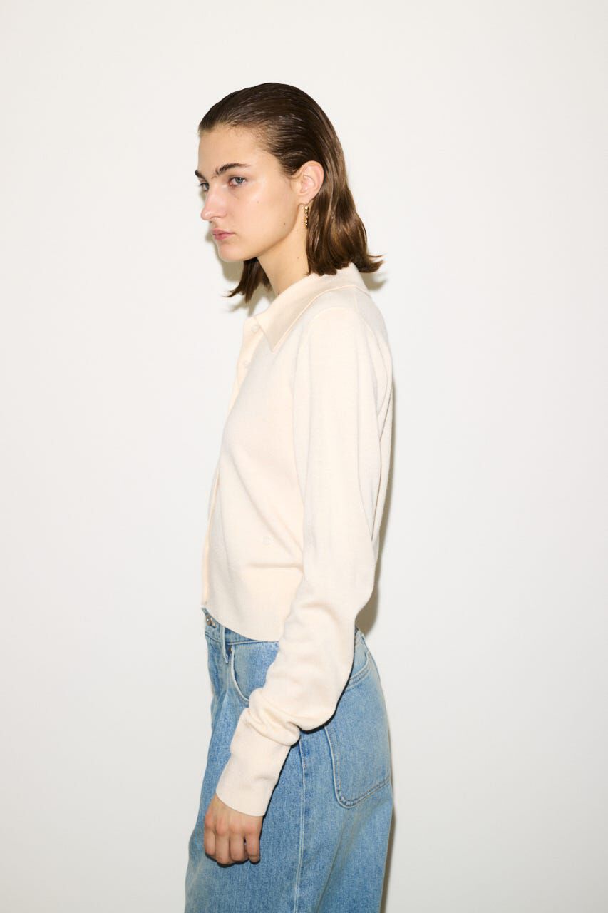 SLY「KNIT POLO 2WAY HG カーディガン」|カーディガン|