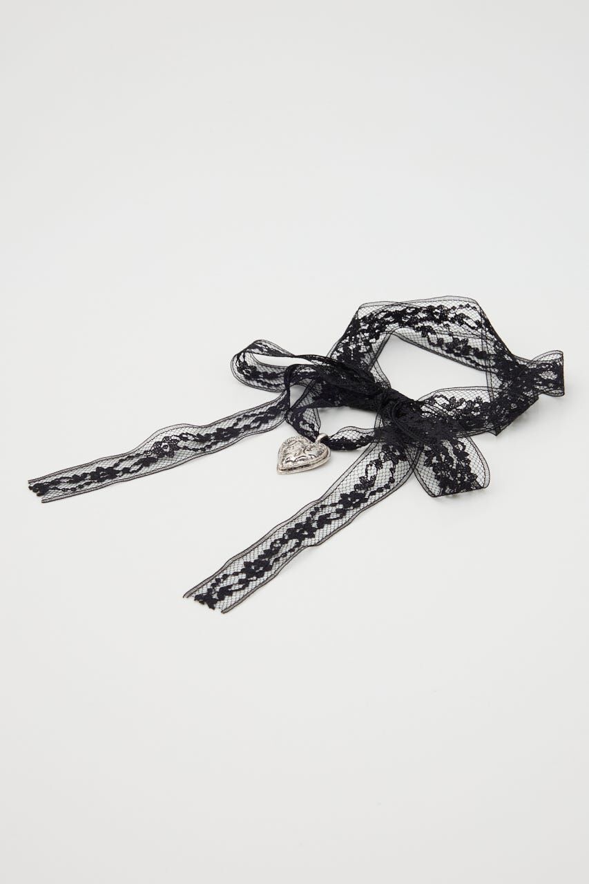 SLY「HEART MOTIF LACE チョーカー」|ネックレス|