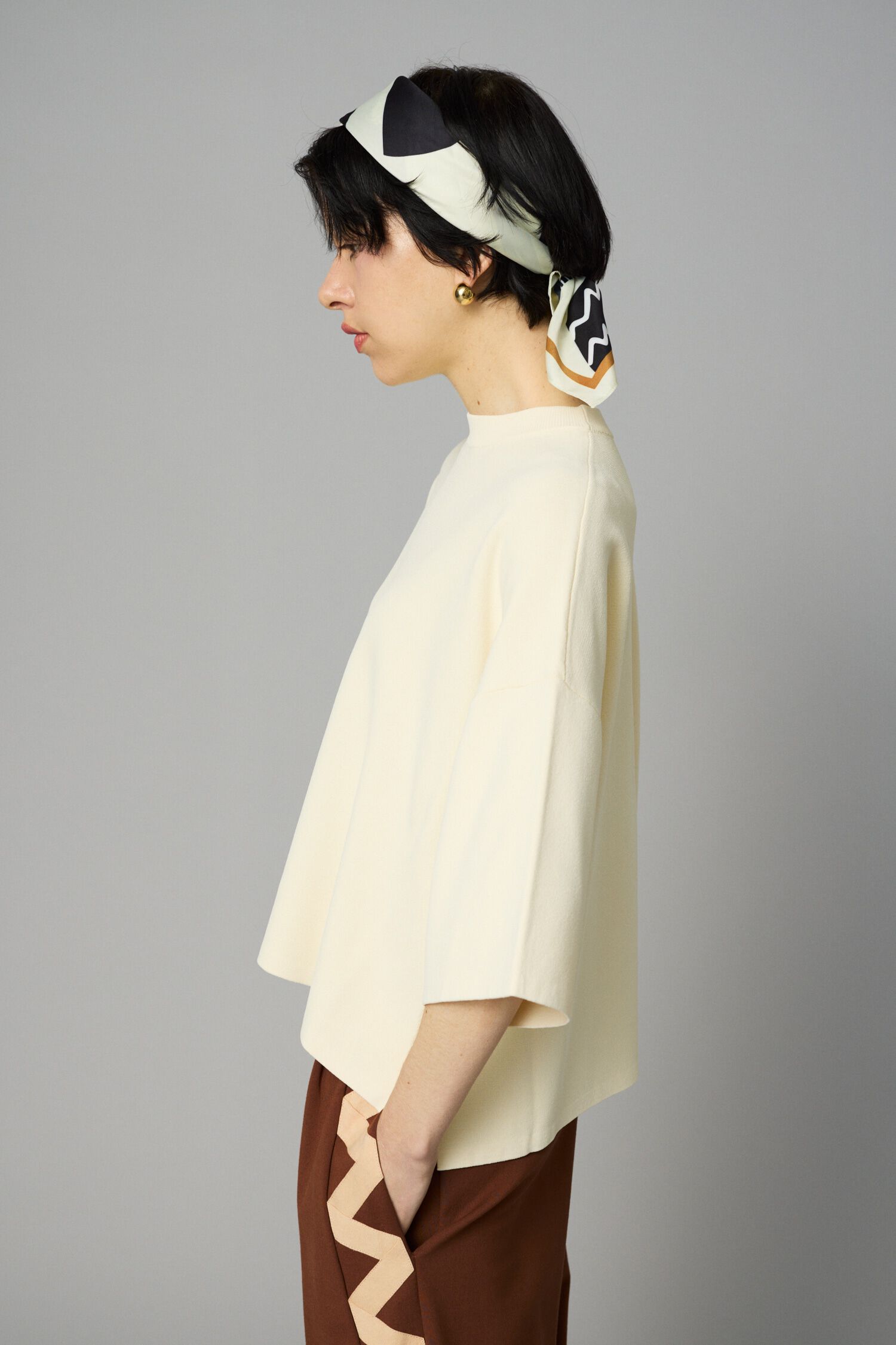 HeRIN.CYE「Box knit tops」|ニット・セーター|