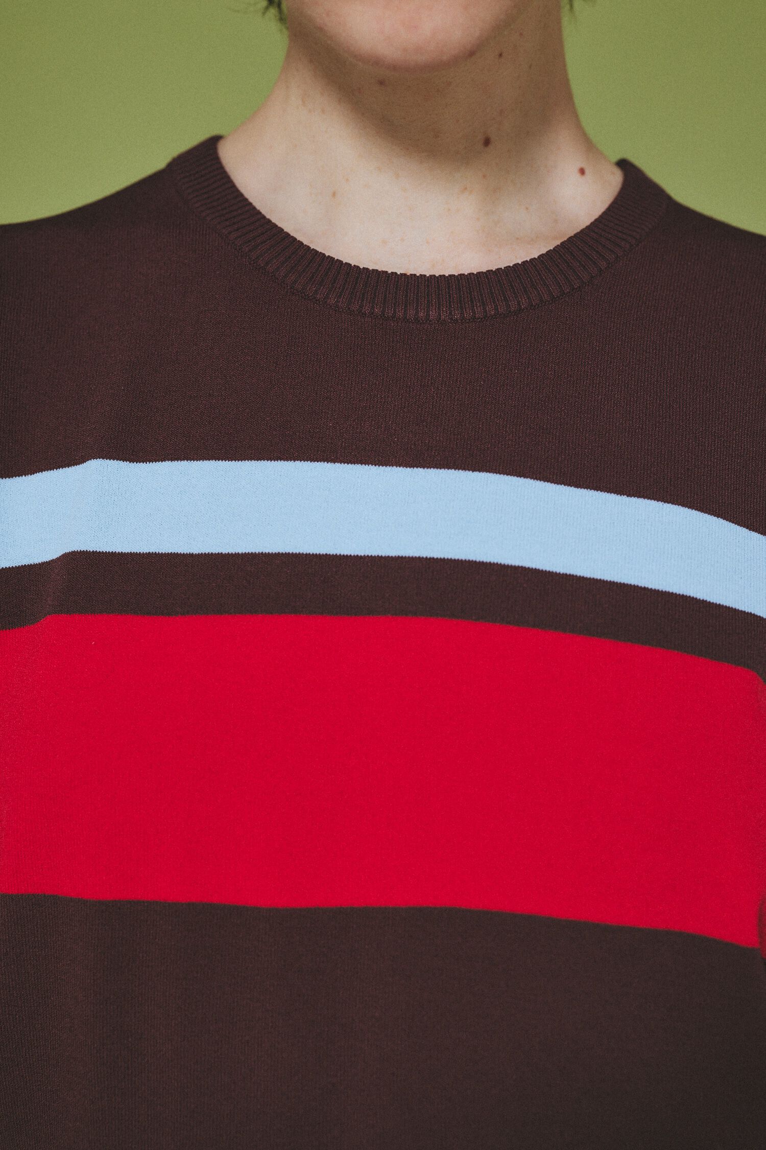 HeRIN.CYE「Border knit tops」|ニット・セーター|