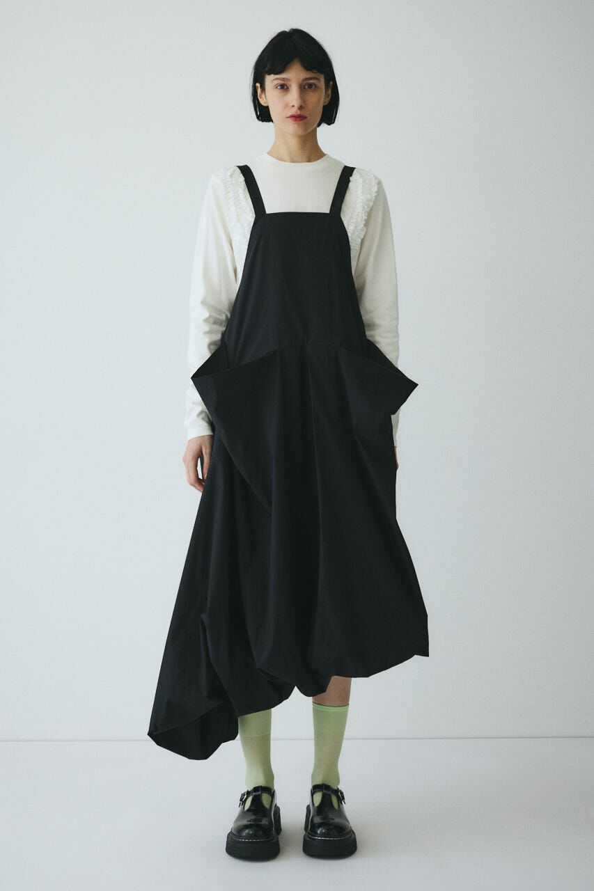 HeRIN.CYE「CLO Balloon hem dress」|ワンピース|BLK