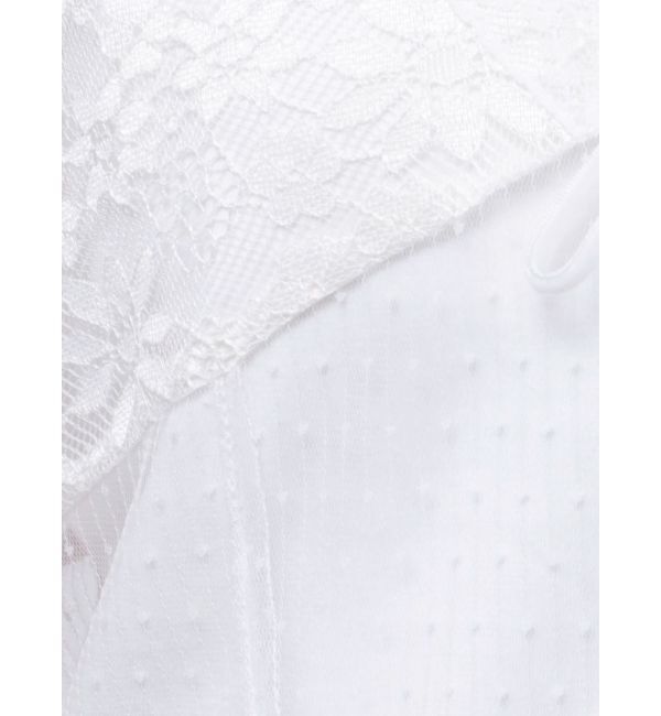 CALNAMUR「TULLE CAMISOLE DRESS/チュールキャミソールドレス」|ワンピース|