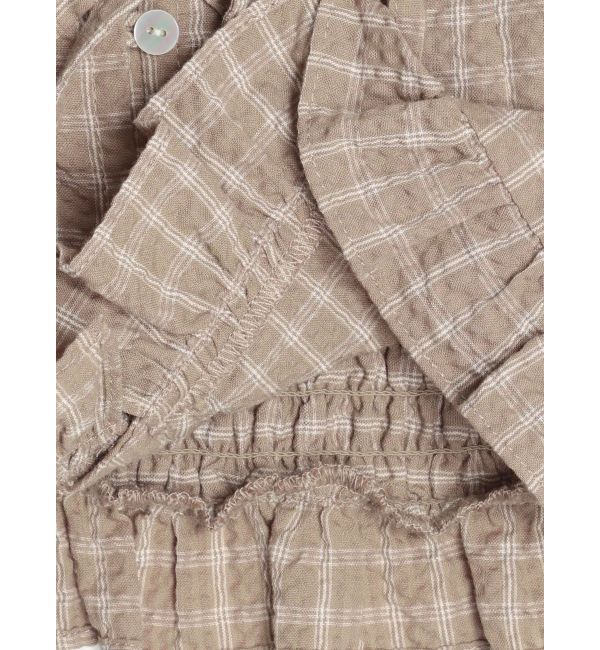 CALNAMUR「フリルカラーシャツ」|シャツ・ブラウス|