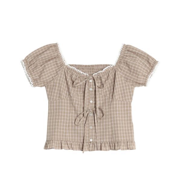 CALNAMUR「フリルカラーシャツ」|シャツ・ブラウス|