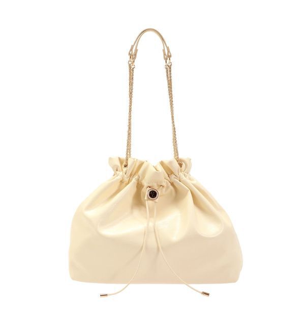 CALNAMUR「ショルダーチェーンドローストリングバッグ」|その他|