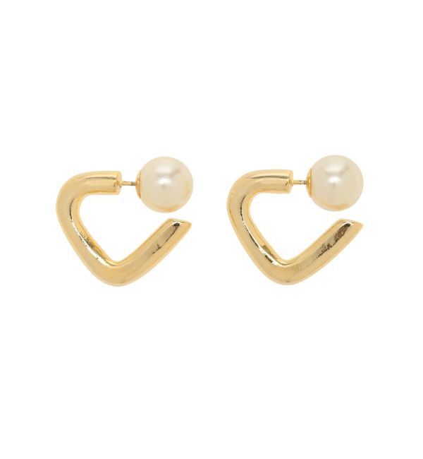 ELENDEEK「3WAY TRIANGLE PEARL PIERCE」|ピアス|