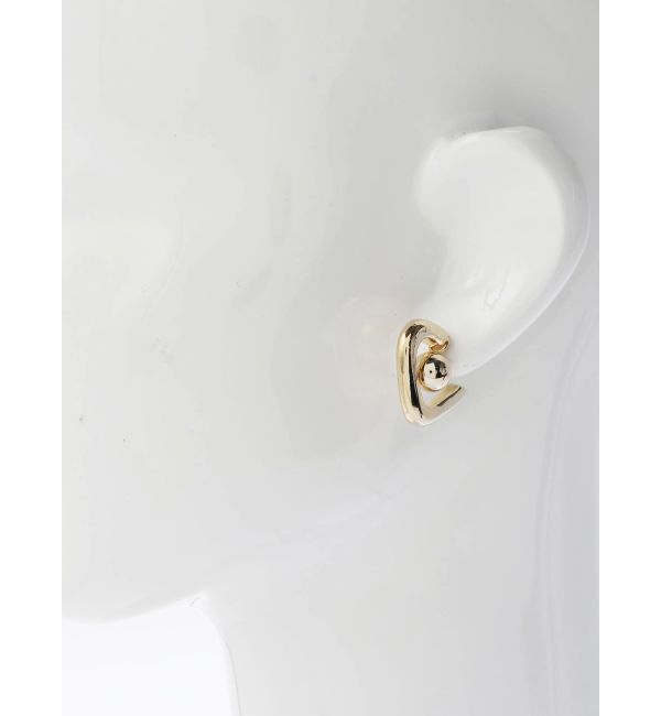 ELENDEEK「3WAY TRIANGLE PEARL PIERCE」|ピアス|