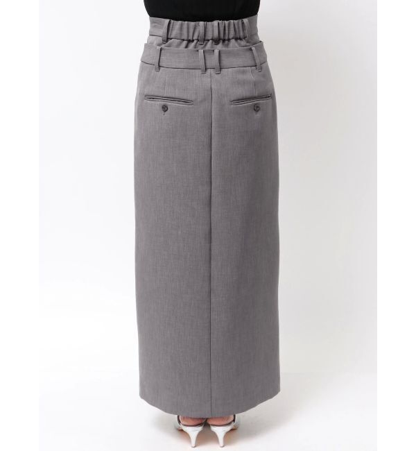 ELENDEEK「DOUBLE BELT SK」|スカート|