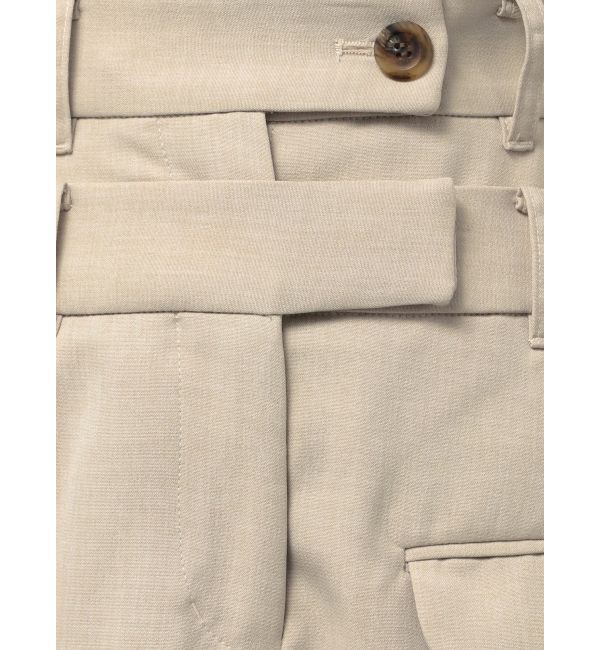 ELENDEEK「DOUBLE BELT SK」|スカート|