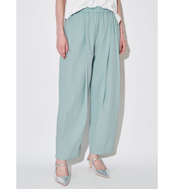 ELENDEEK「EASY TUCK COCOON PT」|その他|ミントグリーン