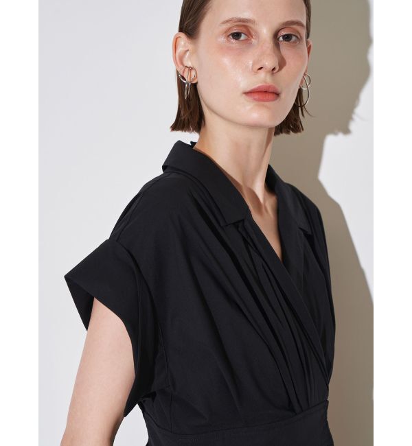 ELENDEEK「W COLLAR SHIRT OP」|ワンピース|