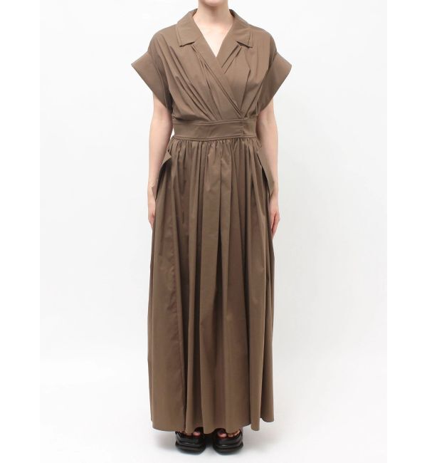 ELENDEEK「W COLLAR SHIRT OP」|ワンピース|