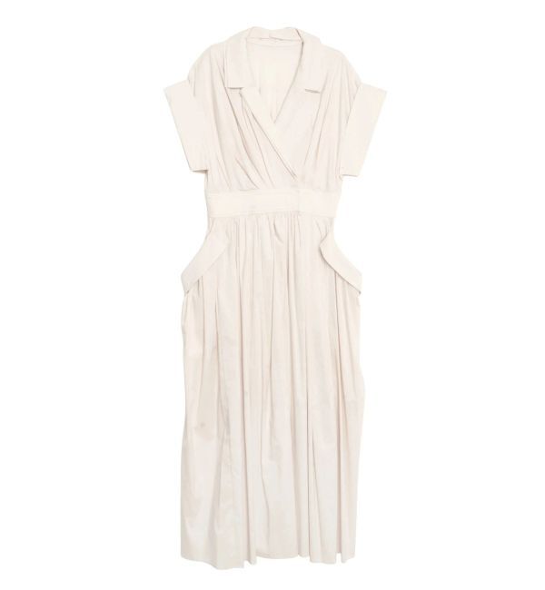 ELENDEEK「W COLLAR SHIRT OP」|ワンピース|