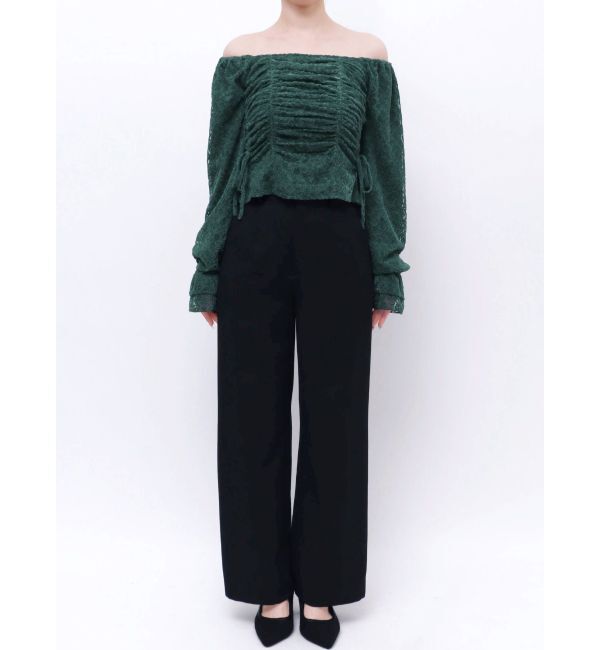 RESEXXY「ギャザーポイントブラウス」|シャツ・ブラウス|