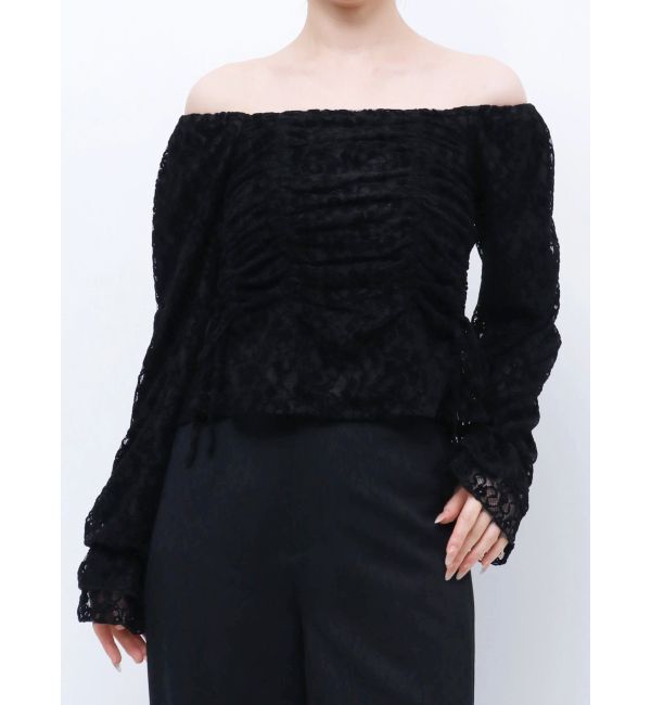 RESEXXY「ギャザーポイントブラウス」|シャツ・ブラウス|