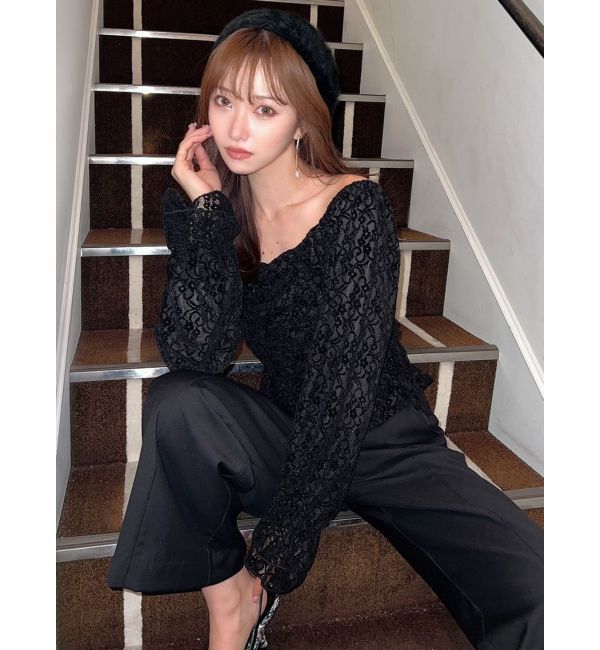 RESEXXY「ギャザーポイントブラウス」|シャツ・ブラウス|