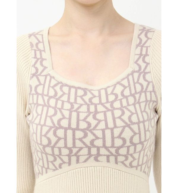 RESEXXY「ロゴジャカードマーメイドワンピース」|ワンピース|