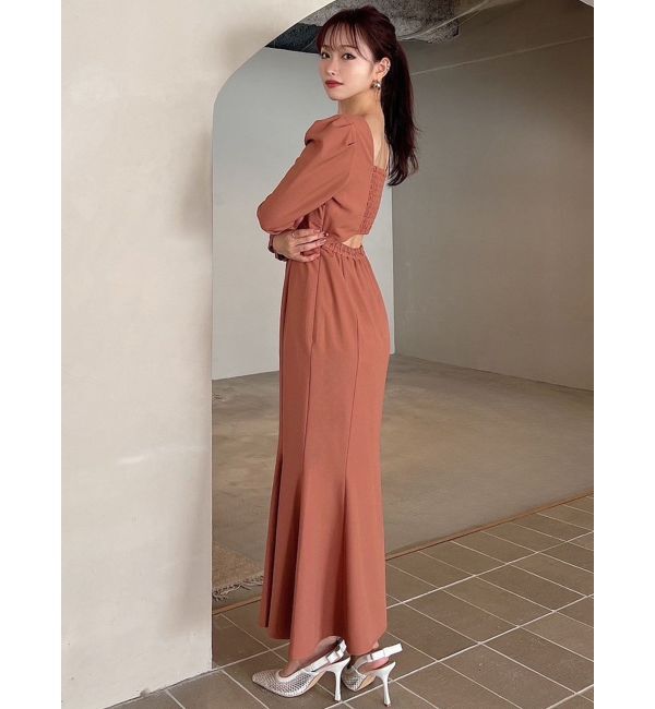 RESEXXY「バックオープンマーメイドワンピース」|ワンピース|