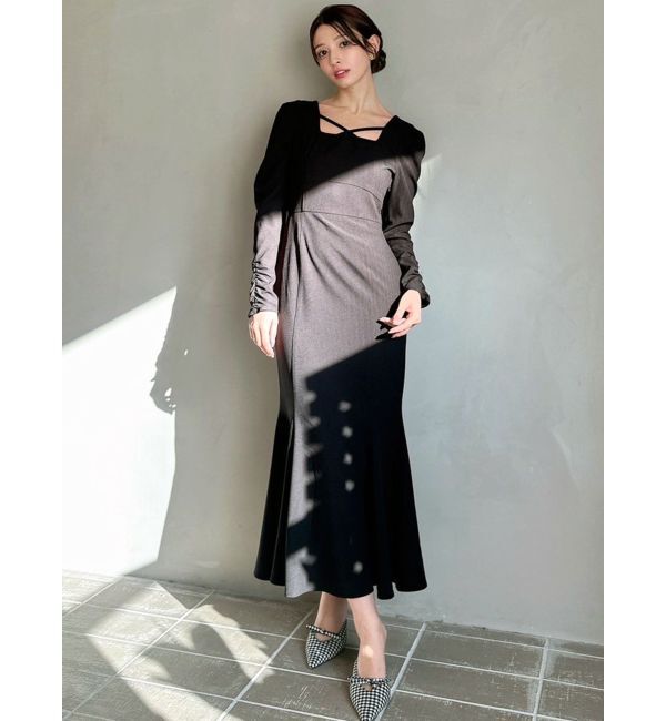 RESEXXY「バックオープンマーメイドワンピース」|ワンピース|