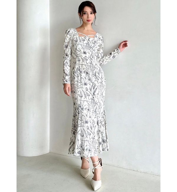 RESEXXY「バックオープンマーメイドワンピース」|ワンピース|