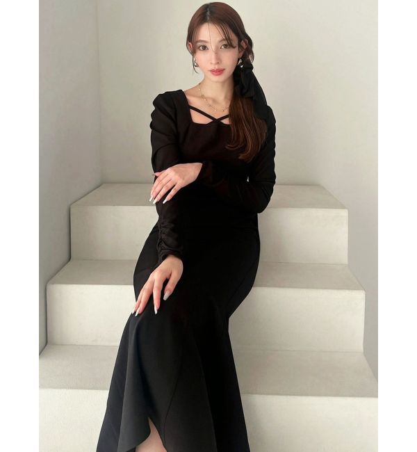 RESEXXY「バックオープンマーメイドワンピース」|ワンピース|